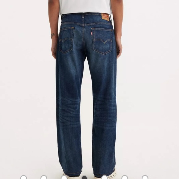 Levi’s Men 569 W 29 L 32 Loose Straight Dark Blue Wash Original NWT - Picture 3 of 14